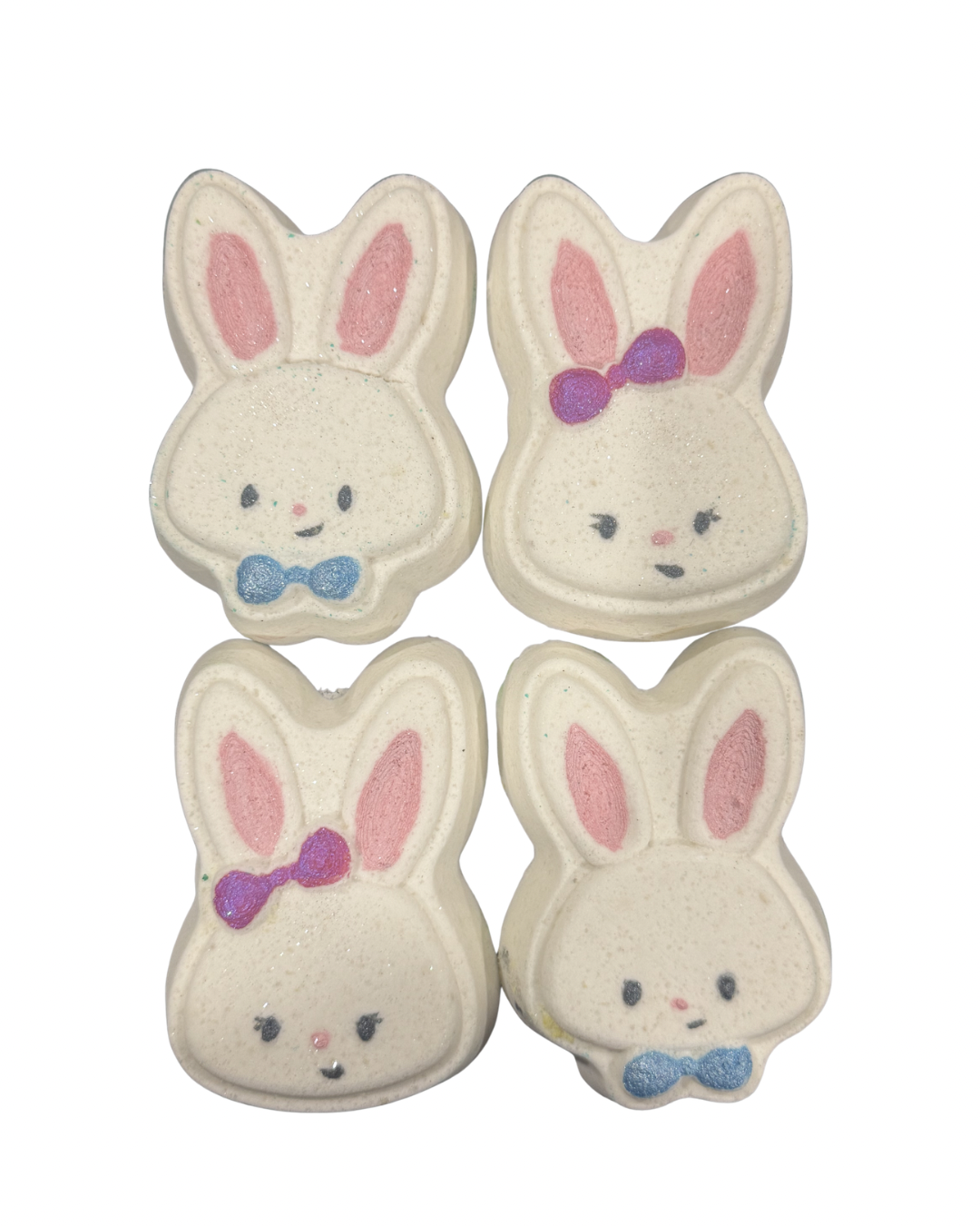 Mr and Mrs bunny rabbit bath bombs