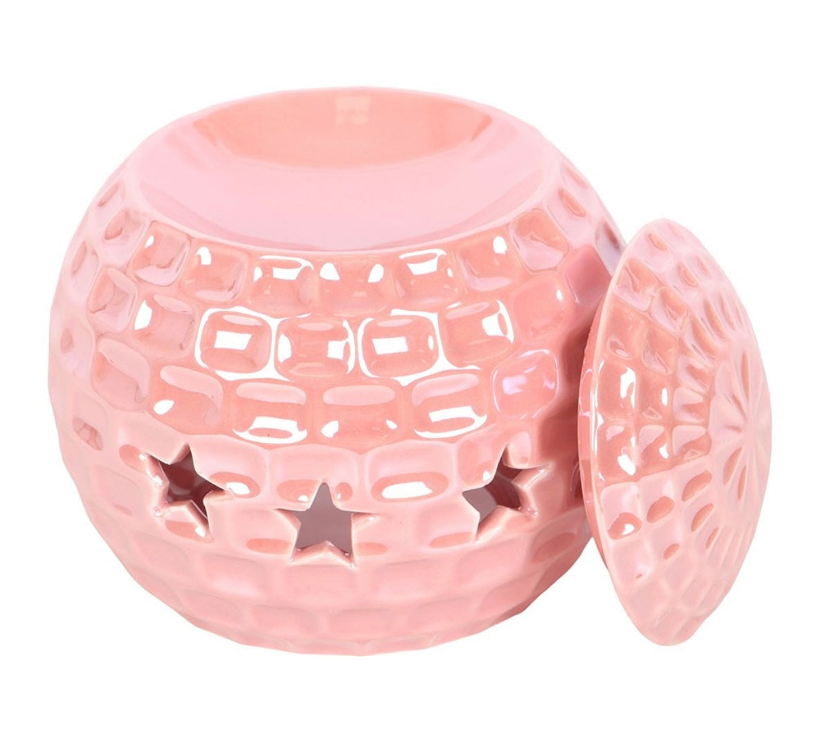 Pink disco ball melter