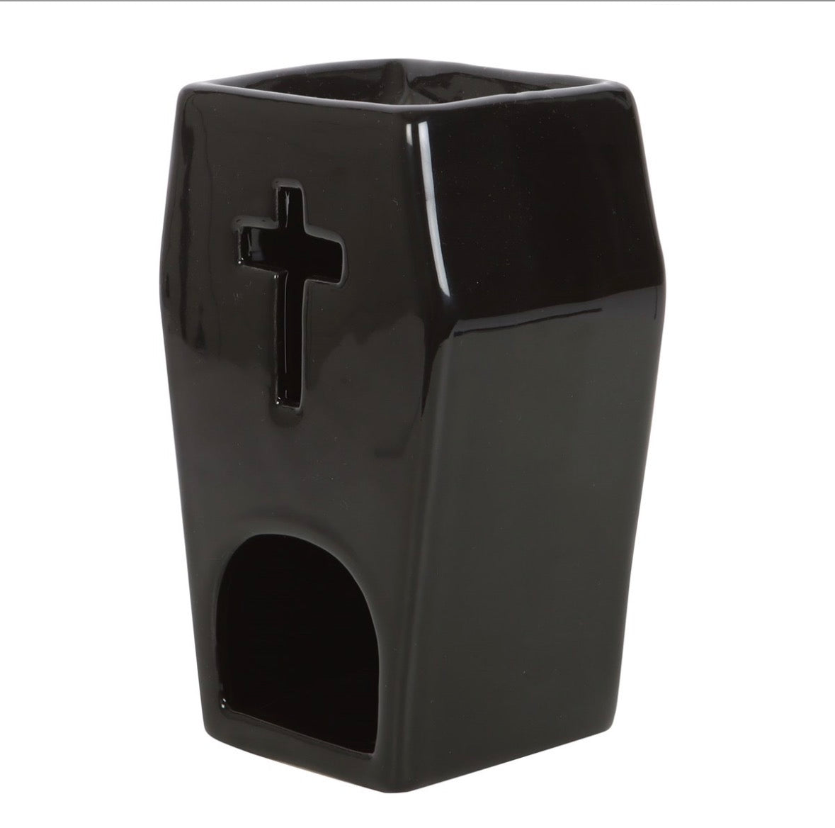 Coffin oil burner