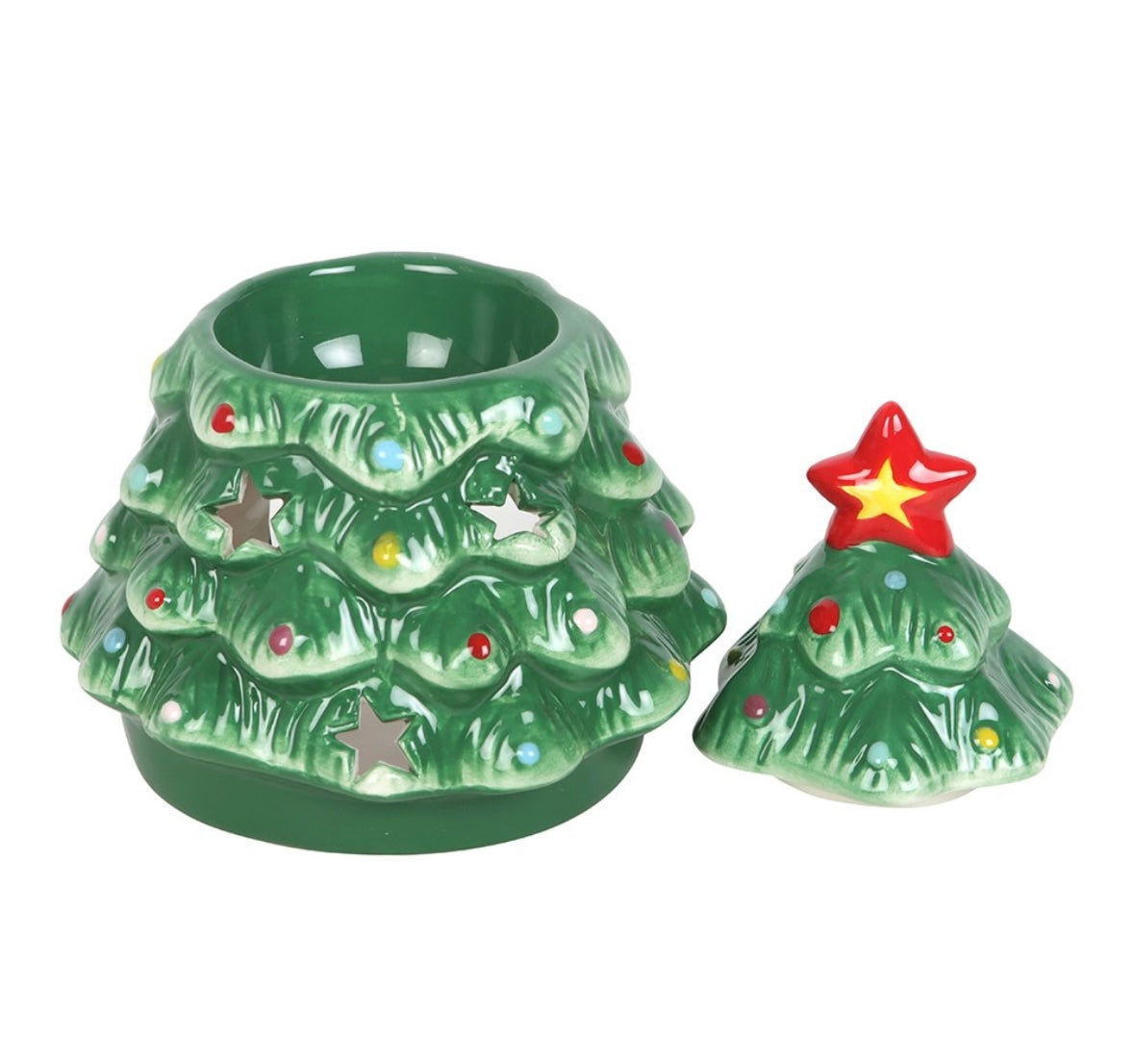 Nostalgic Christmas tree wax melter