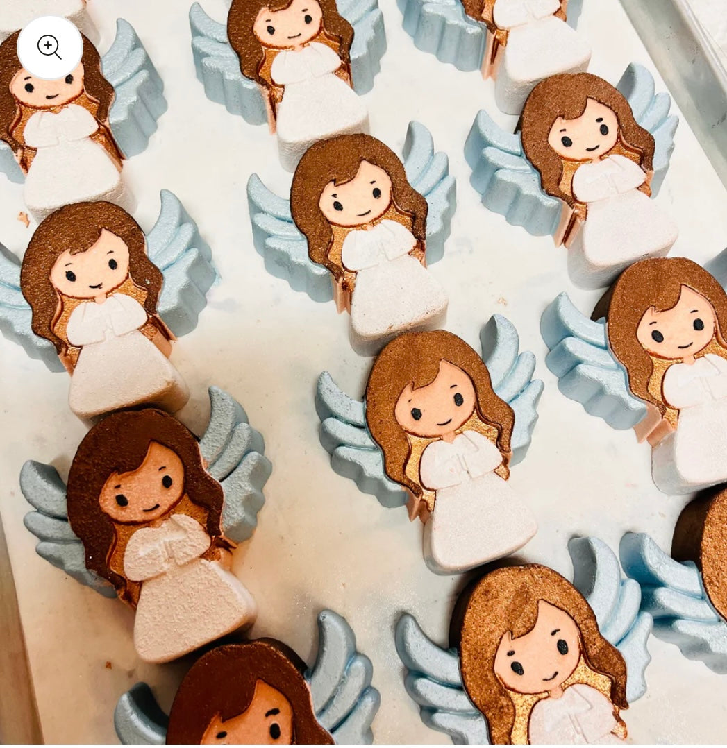 Christmas angel bath bomb