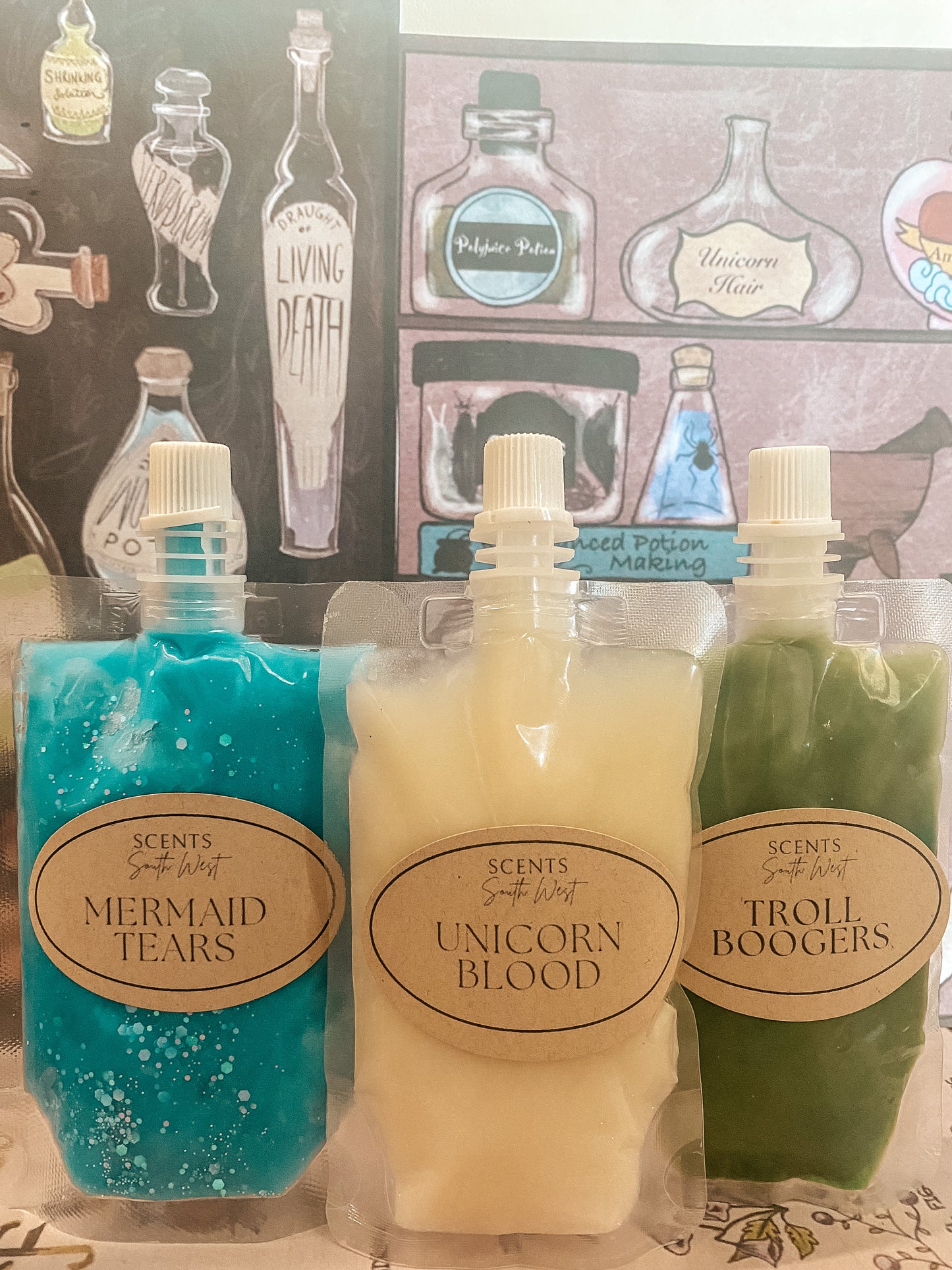 Potion ingredients collection