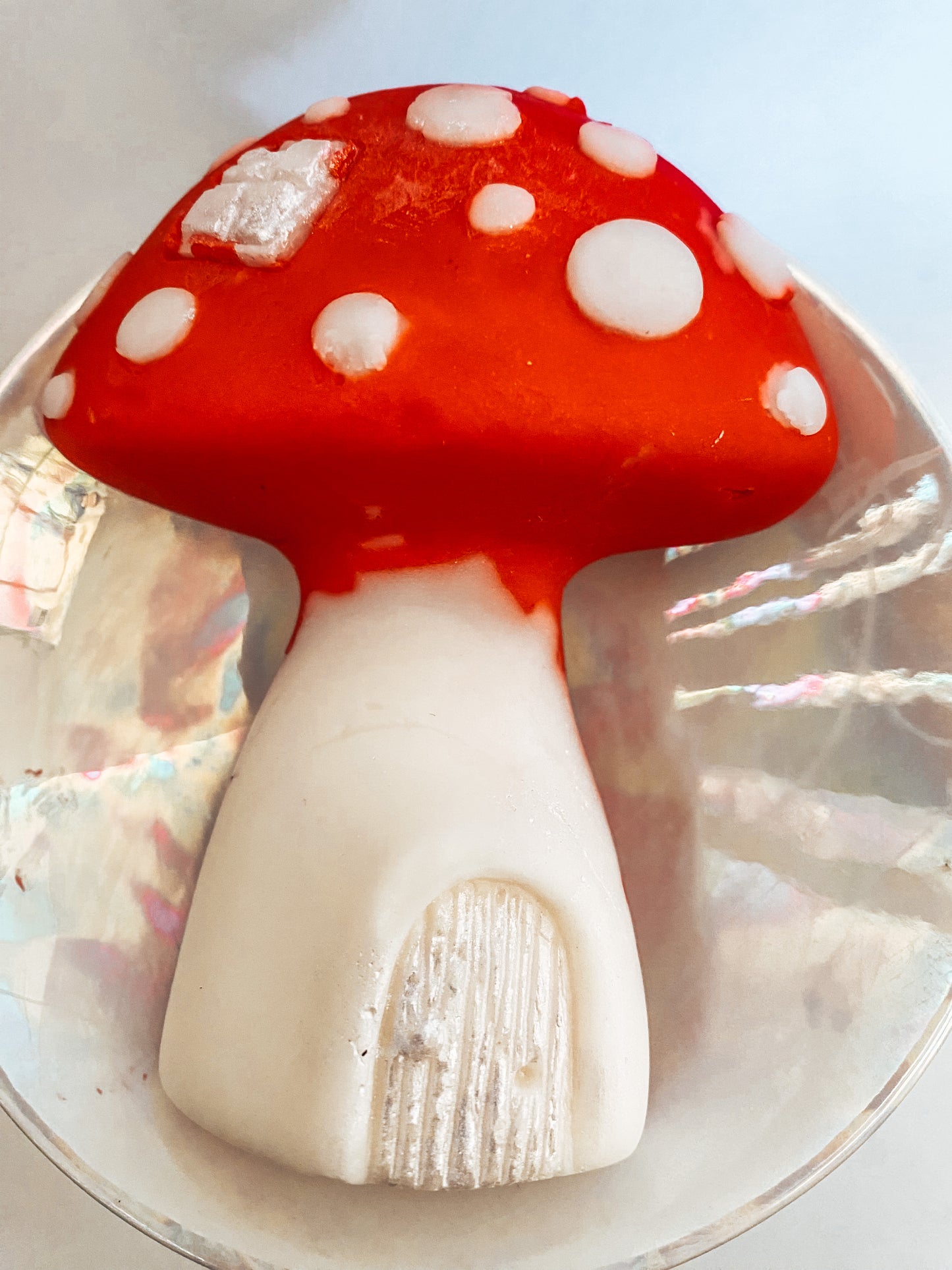 Mushroom fairy house