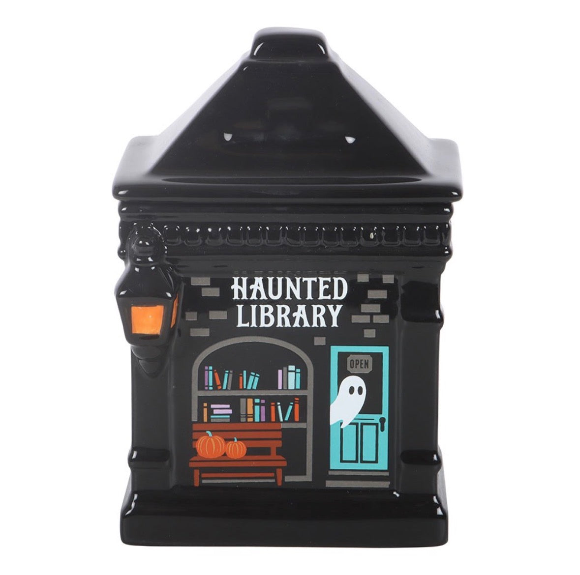 Haunted library wax melter