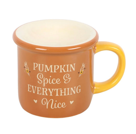Pumpkin spice mug wax melter
