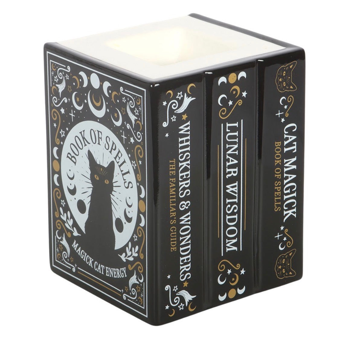 Book of spells wax melter