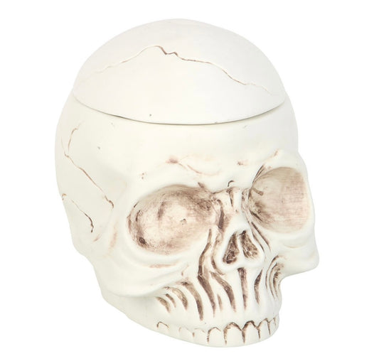 Weathered skull wax melter
