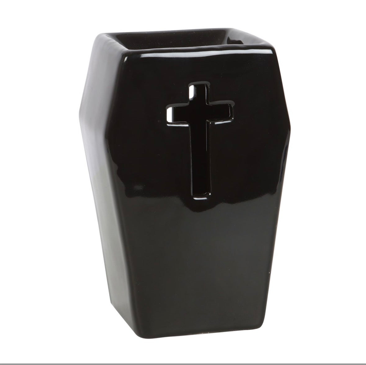 Coffin oil burner
