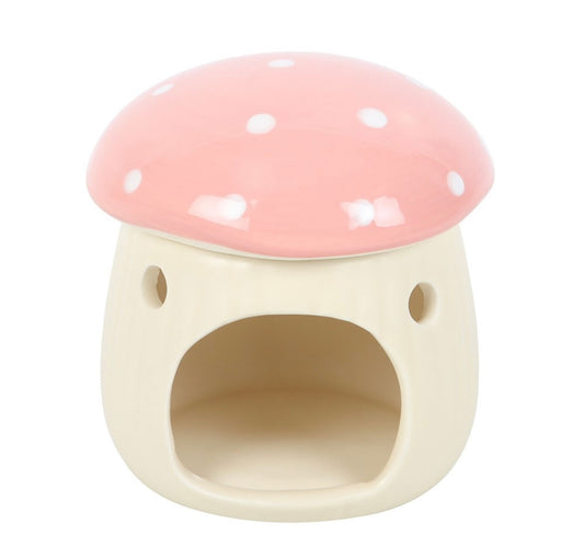 Pink mushroom wax melter