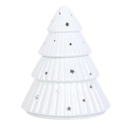 White Christmas tree wax melter