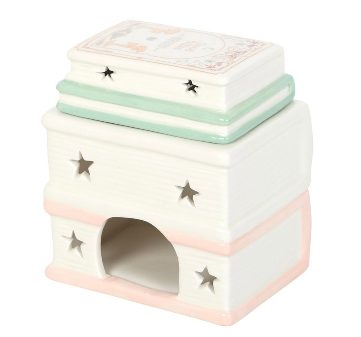Book stack wax melter