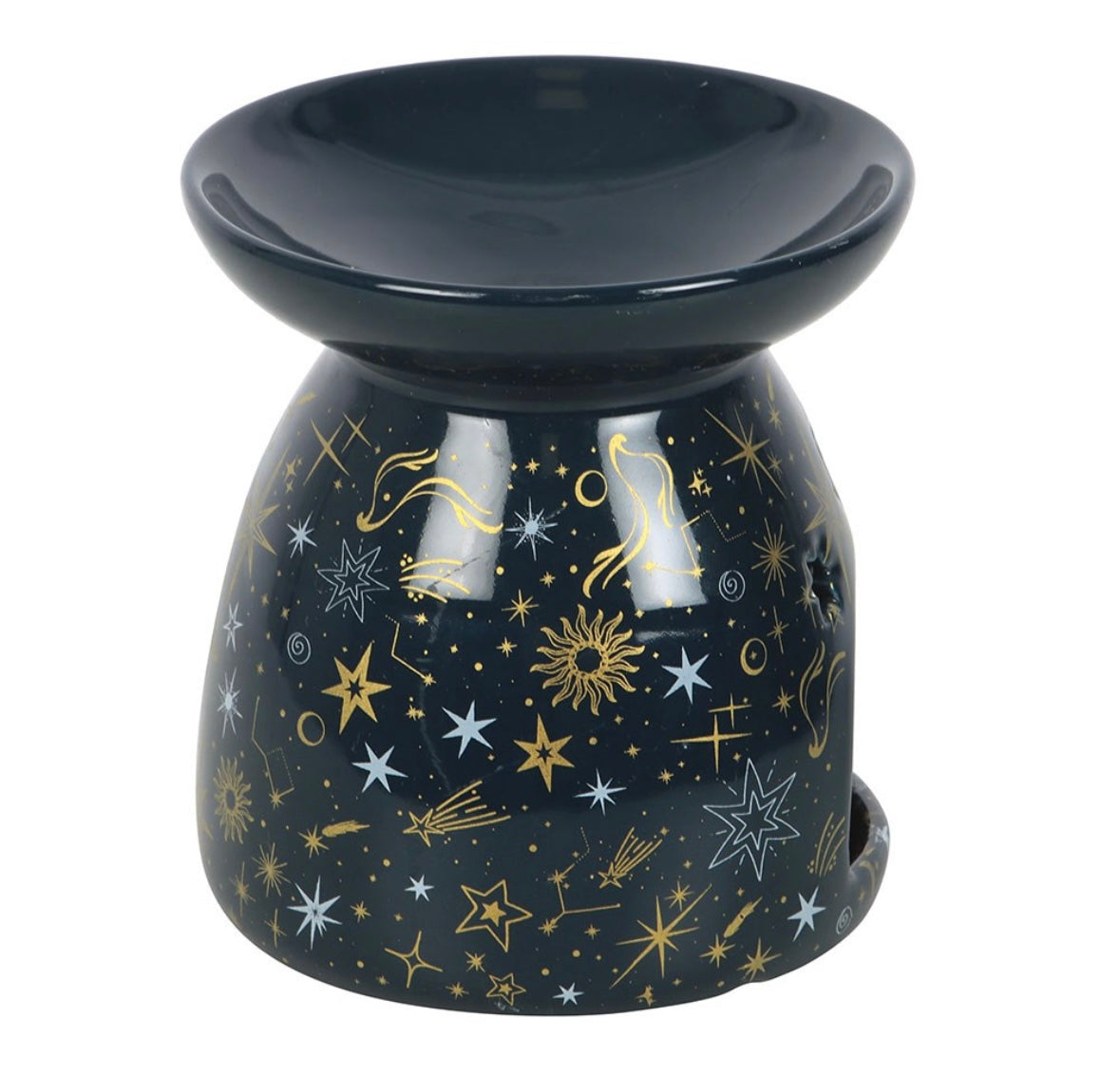 Blue starry night
