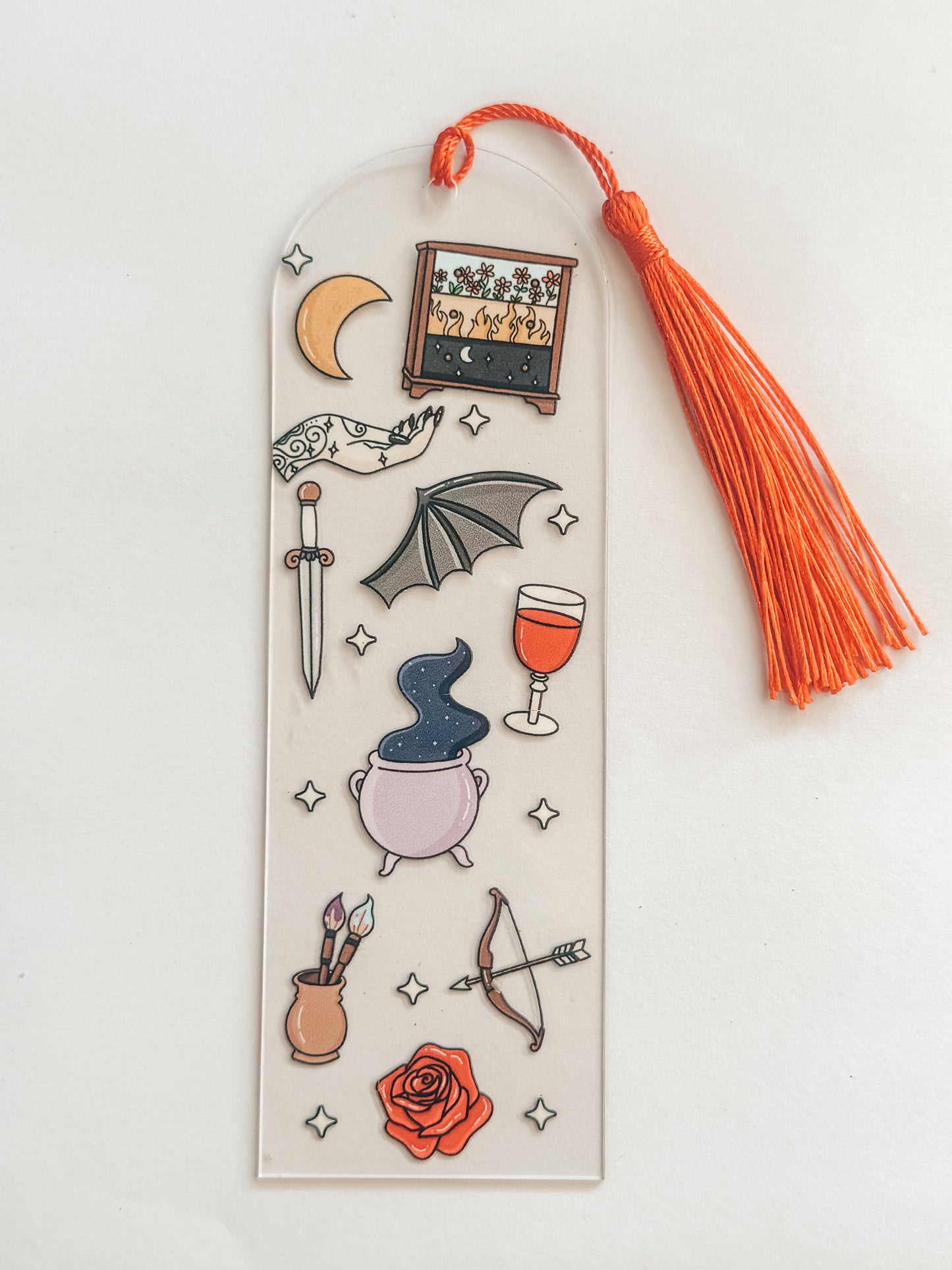 Acrylic bookmark