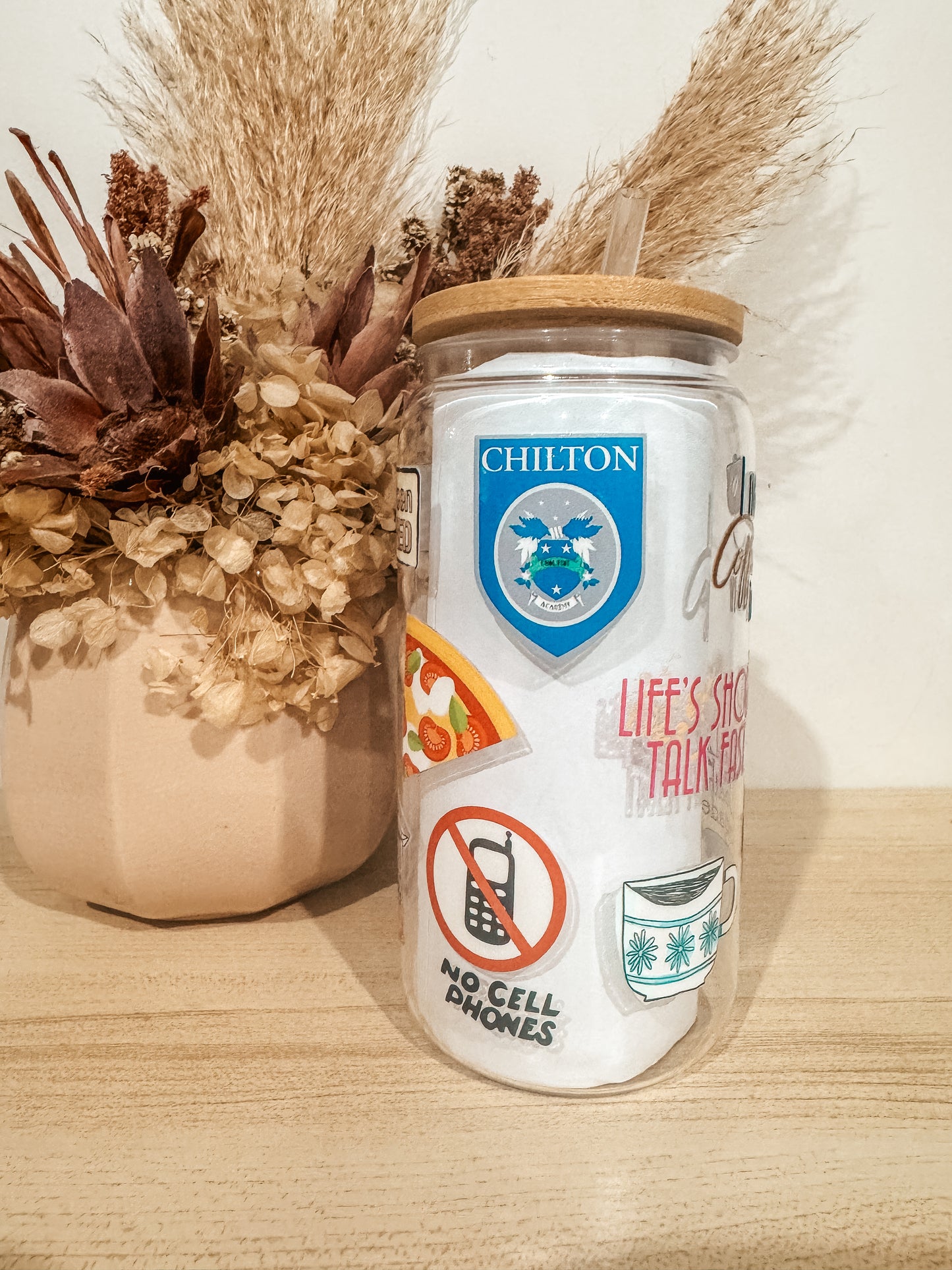 Stars hollow signs cup