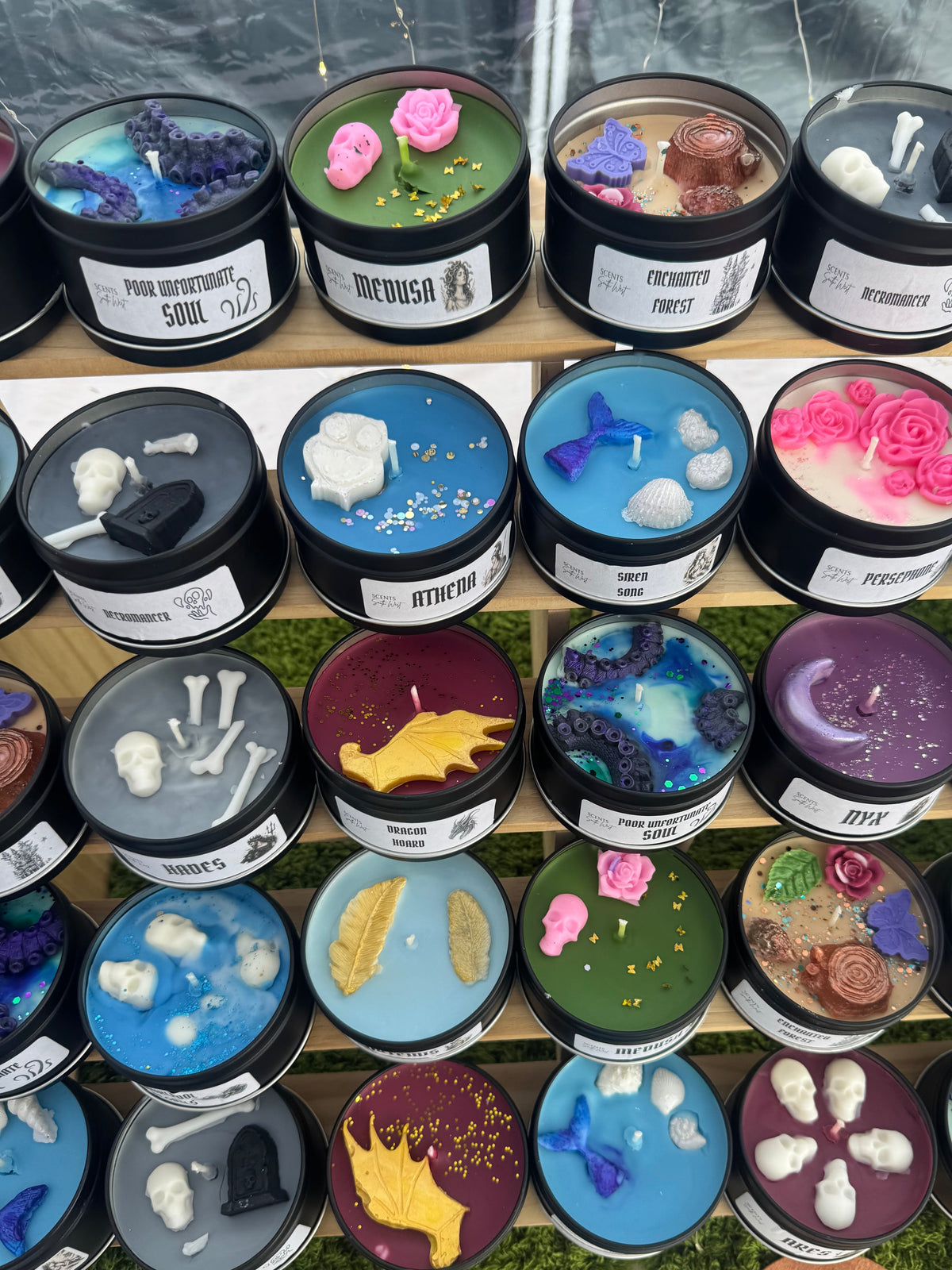 Loaded Candle Tins