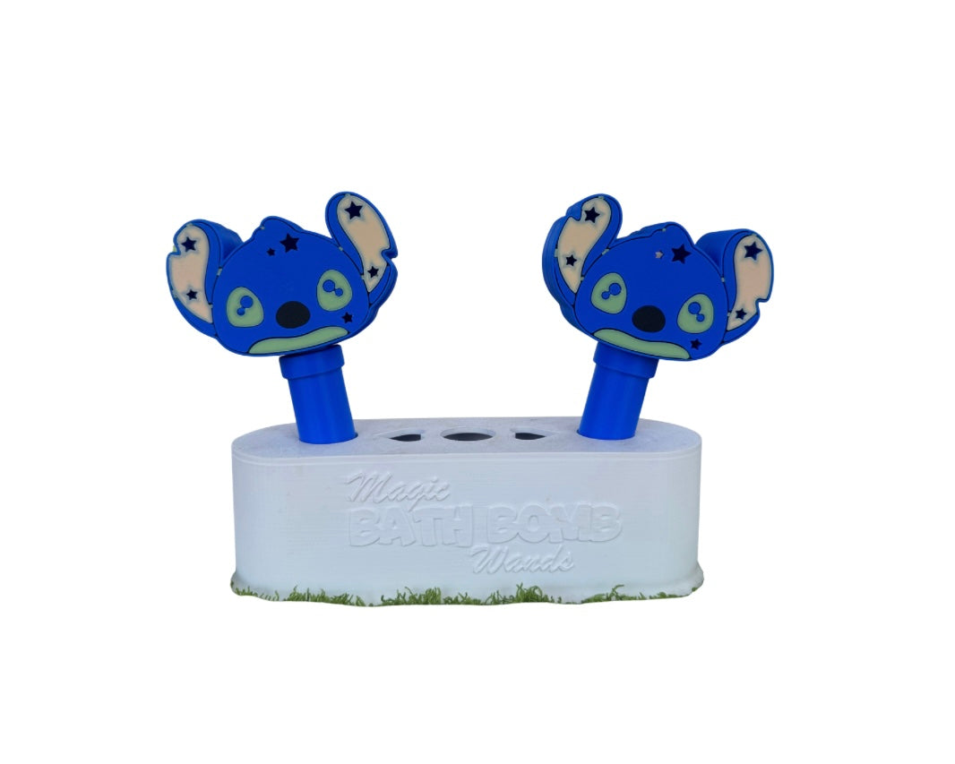 Stitch bath bomb wand