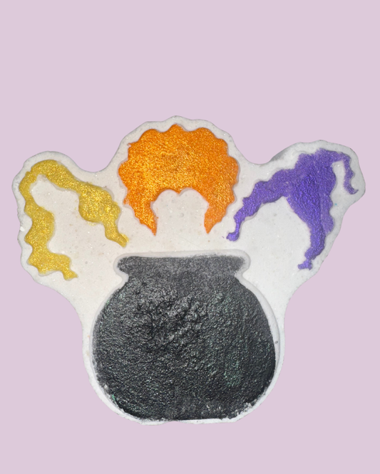 Cauldron sisters bath bomb