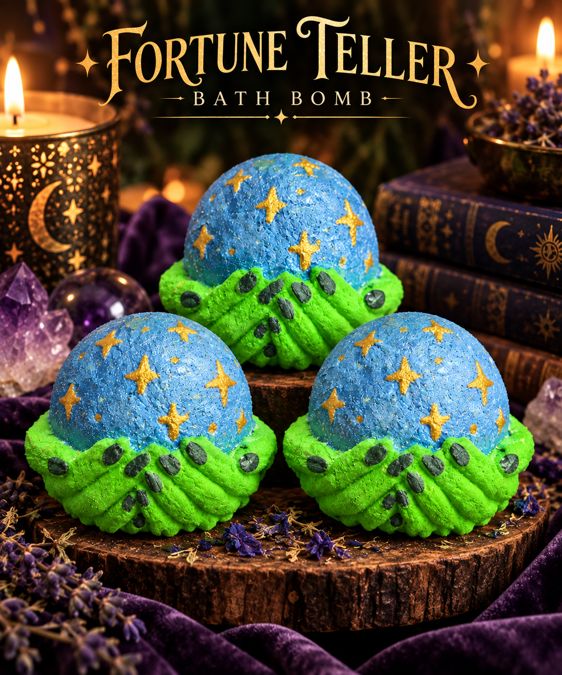 Fortune Teller bath bomb