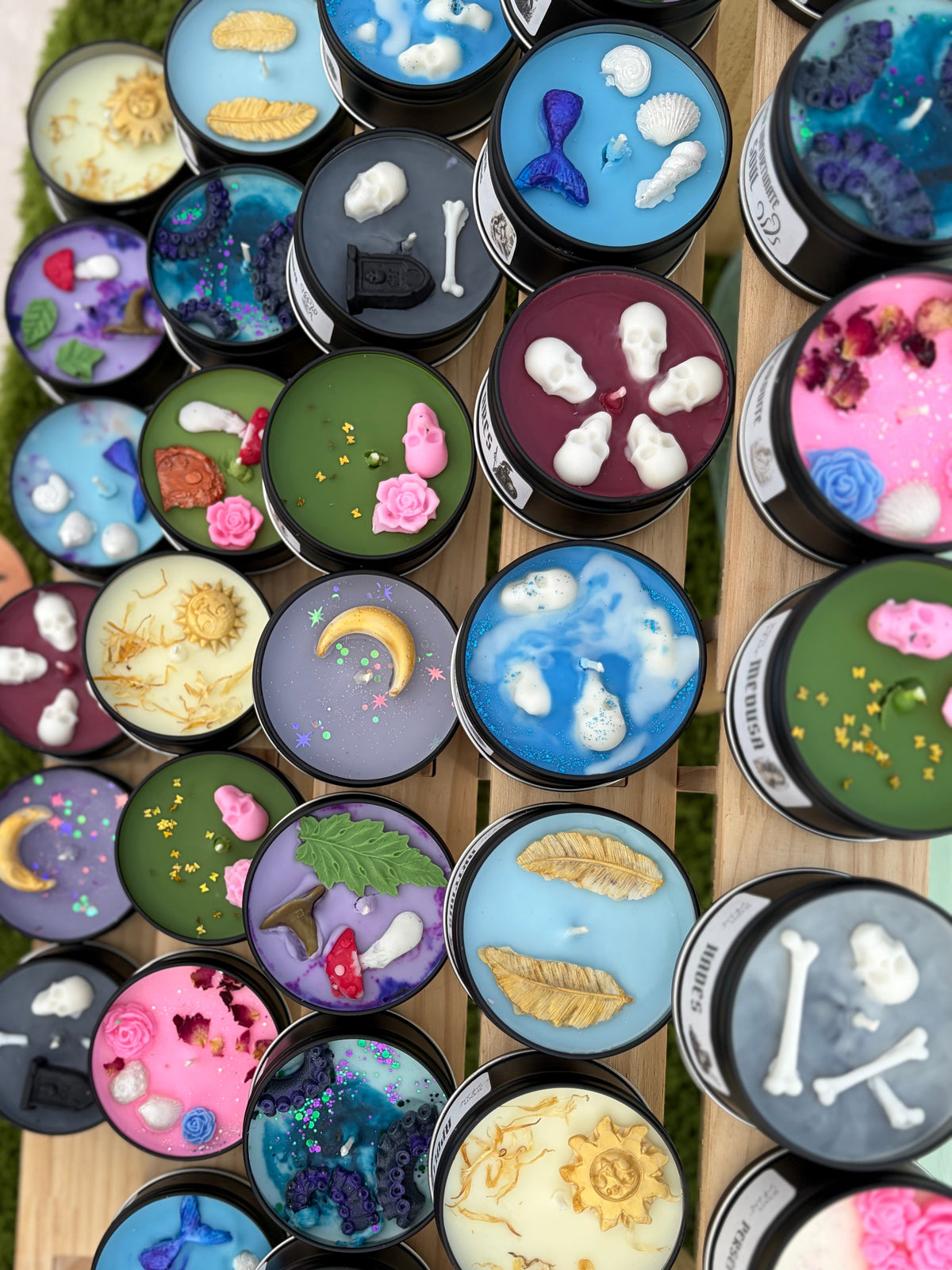 Loaded Candle Tins