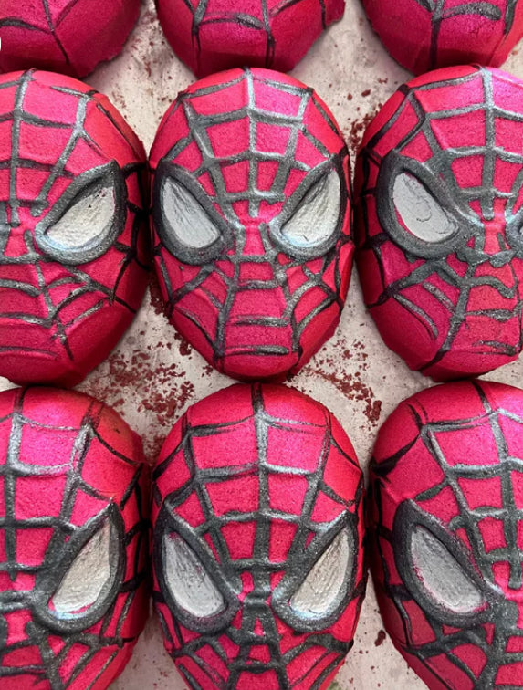 Spiderman bath bomb