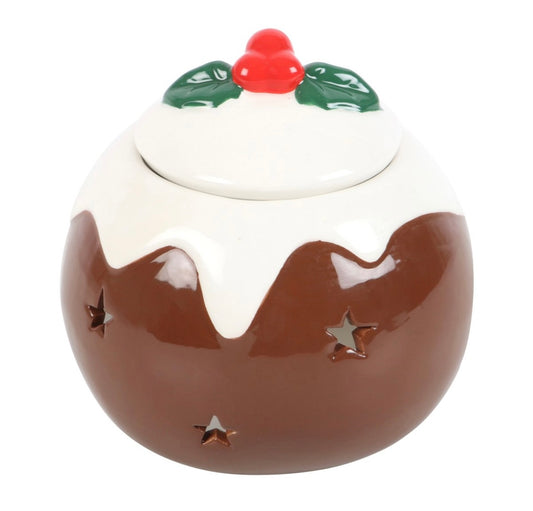 Xmas pudding wax burner