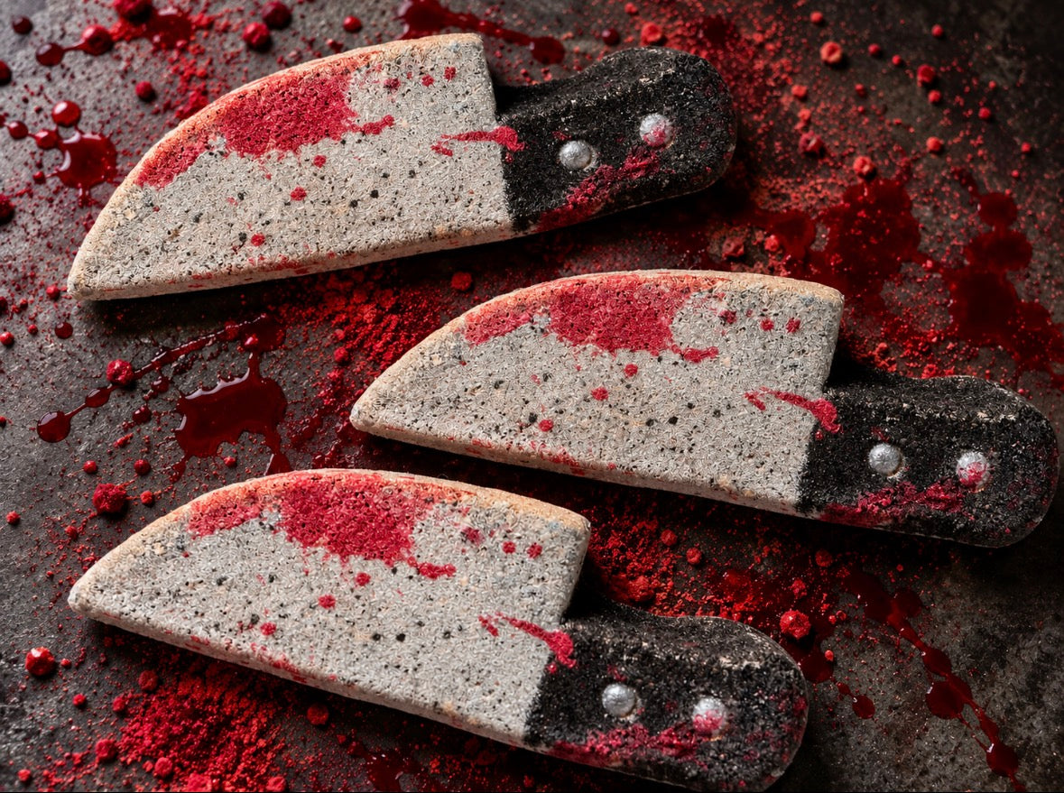 Knife bath bomb