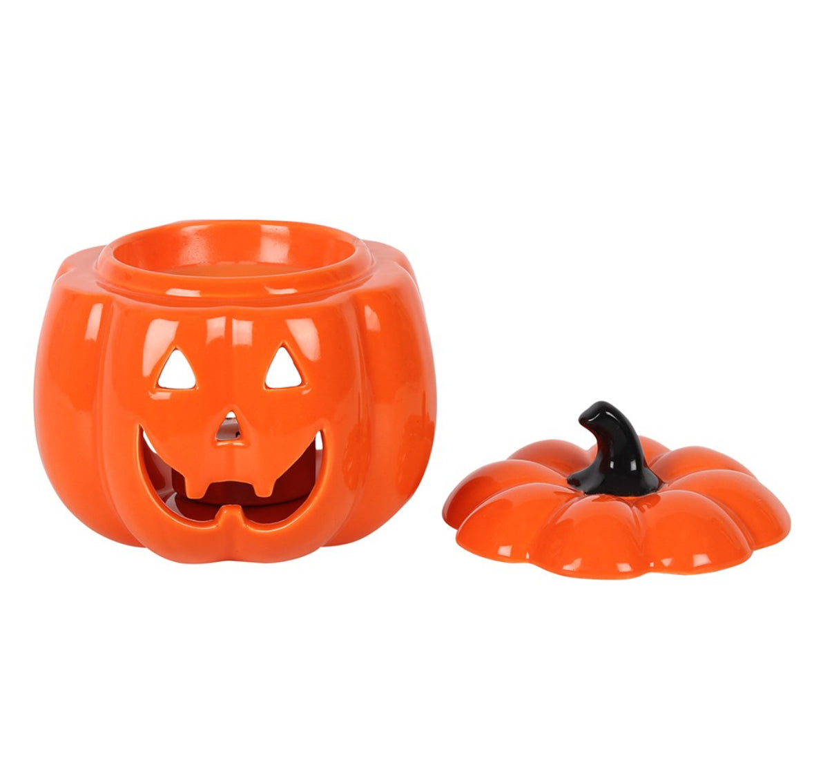 Jack o Lantern wax burner