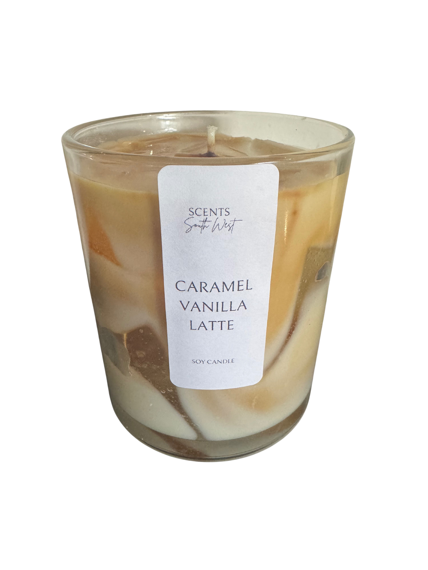 Iced latte candle