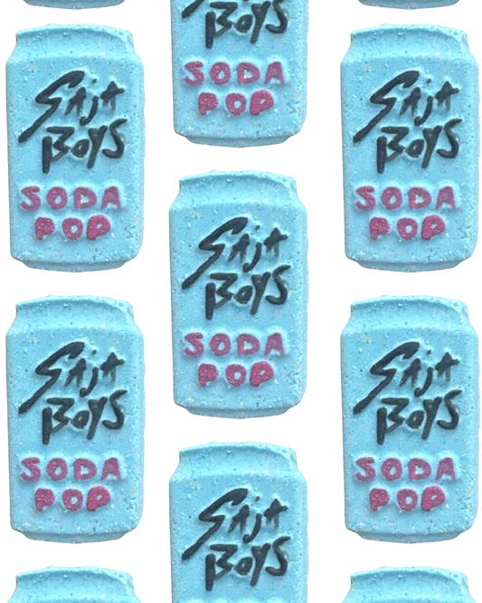 Soda pop bath bomb