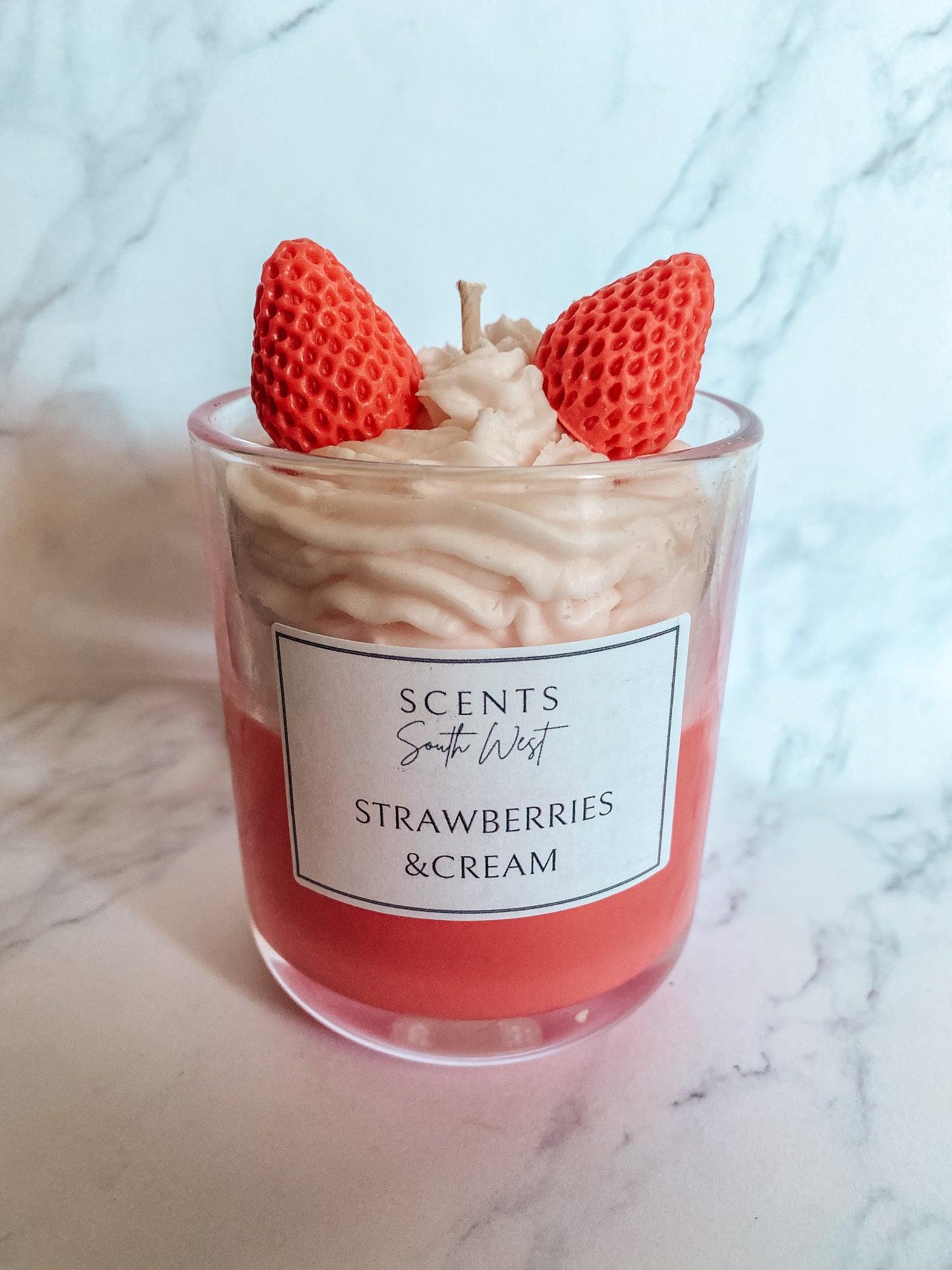 Strawberries and Cream candle